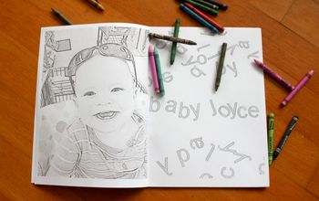 How to Make a Personalized Coloring Book!