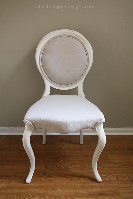 restoration hardware inspired chair makeover, crafts, reupholster