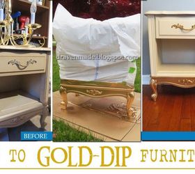 How to "Gold Dip" Your Furniture