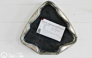 Thrift Store Pan in Christmas Magnetic Chalkboard