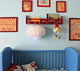 make a glowing cloud light, bedroom ideas, crafts, home decor, how to, lighting