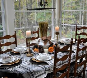 thanksgiving tablescape idea, seasonal holiday decor, thanksgiving decorations