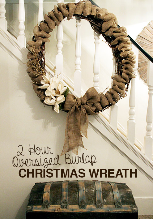 how to make a holiday burlap wreath, crafts, seasonal holiday decor, wreaths