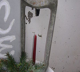 how to upcycle a junkin christmas sign, home decor, seasonal holiday decor