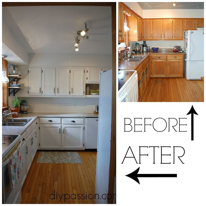 complete kitchen makeover for only 2500 dollars, kitchen cabinets, kitchen design, painting