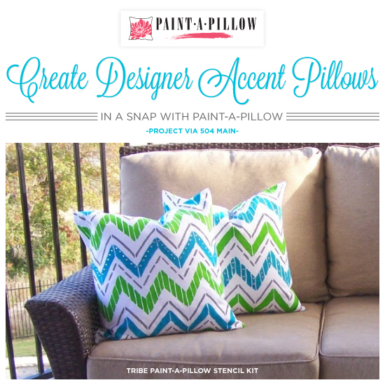 create designer accent pillows in a snap with paint a pillow, crafts, how to