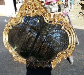 old mirror craft ideas, home decor, painted furniture, repurposing upcycling