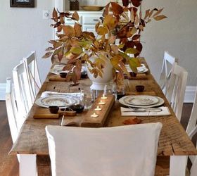 how much to charge someone to paint their furniture, painted furniture, Natural Beautiful Thanksgiving Table