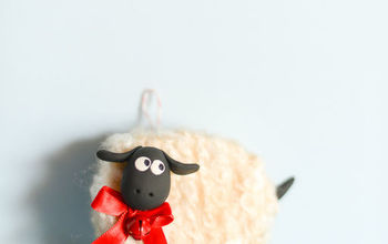  Decoração de Natal de ovelhas fofas e amigáveis