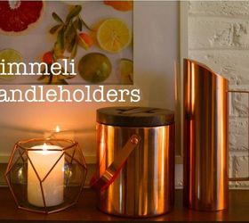 how to make your own himmeli candleholders, crafts, home decor