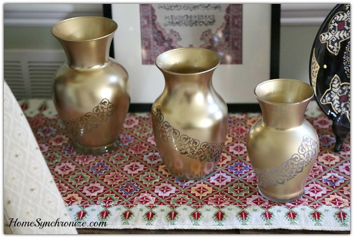 crie um atraente vaso de arabesco dourado em apenas 3 passos