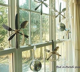 how to make vintage silverware snowflakes ornaments, christmas decorations, crafts, seasonal holiday decor