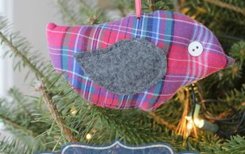 Fabric Ornaments From Loved One's Clothing {A Special Memento}
