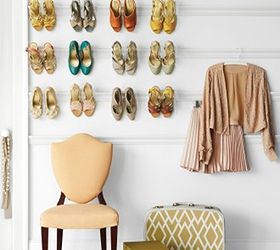 experience with wall mounted shoe rack