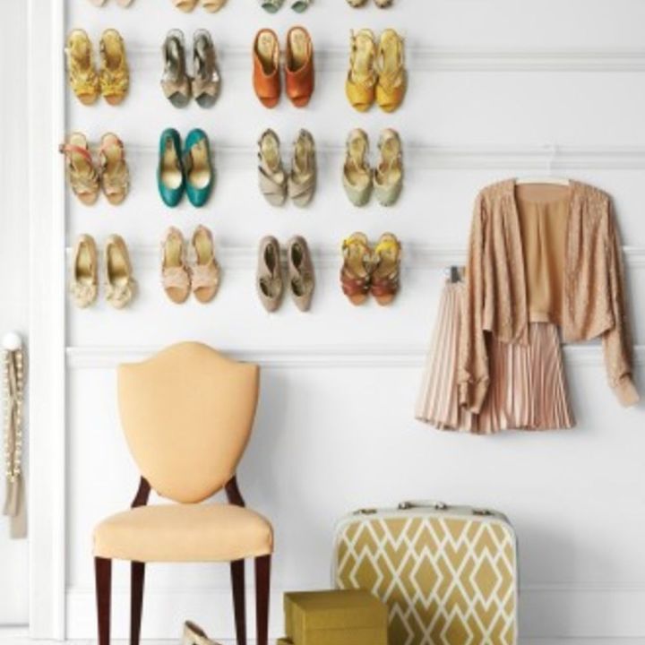 experience with wall mounted shoe rack