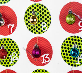 how to create an ornament countdown to christmas sign, christmas decorations, crafts, seasonal holiday decor