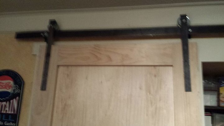 how to build a pantry barn door, closet, doors, shelving ideas