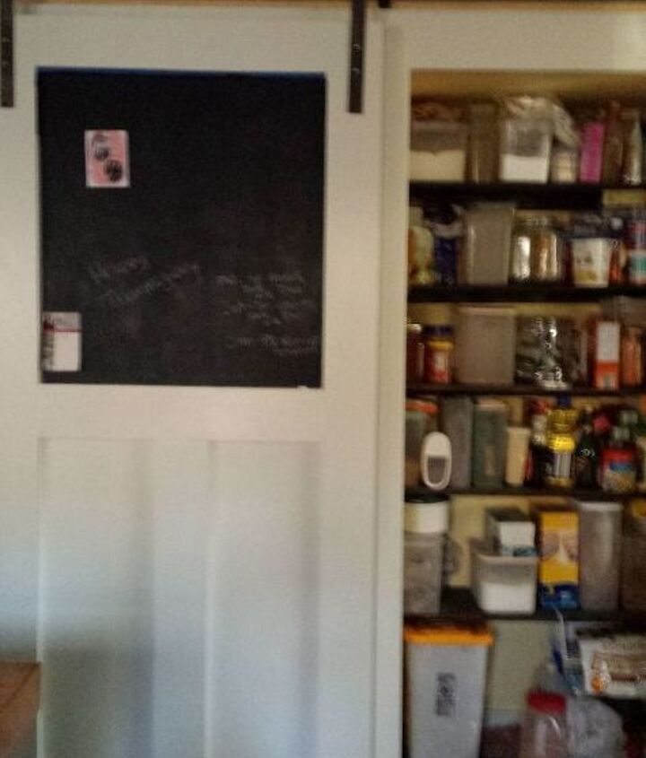 Cool Barnwood Door Hardware : Cabinet Hardware Room ... How To Build A Pantry Barn Door | Hometalk