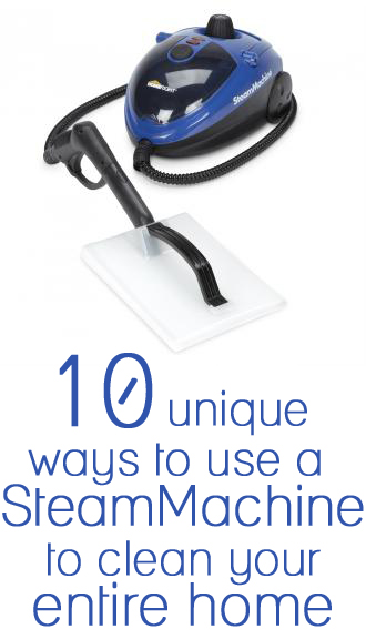unique ways to use a steammachine to clean your entire home, cleaning tips, tools