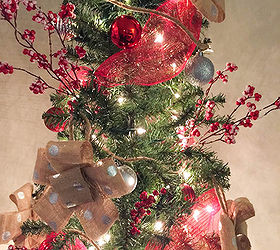 how to make a twig tree topper, christmas decorations, crafts, seasonal holiday decor