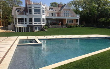 Pool & Spa Built on the Bluffs of Southampton