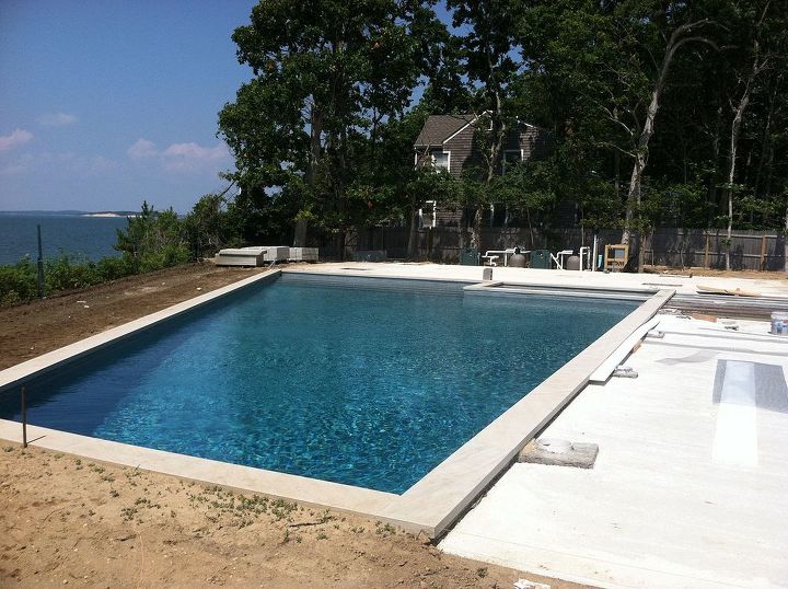 pool spa built on the bluffs of southampton by patrick kenney, outdoor living, pool designs, spas