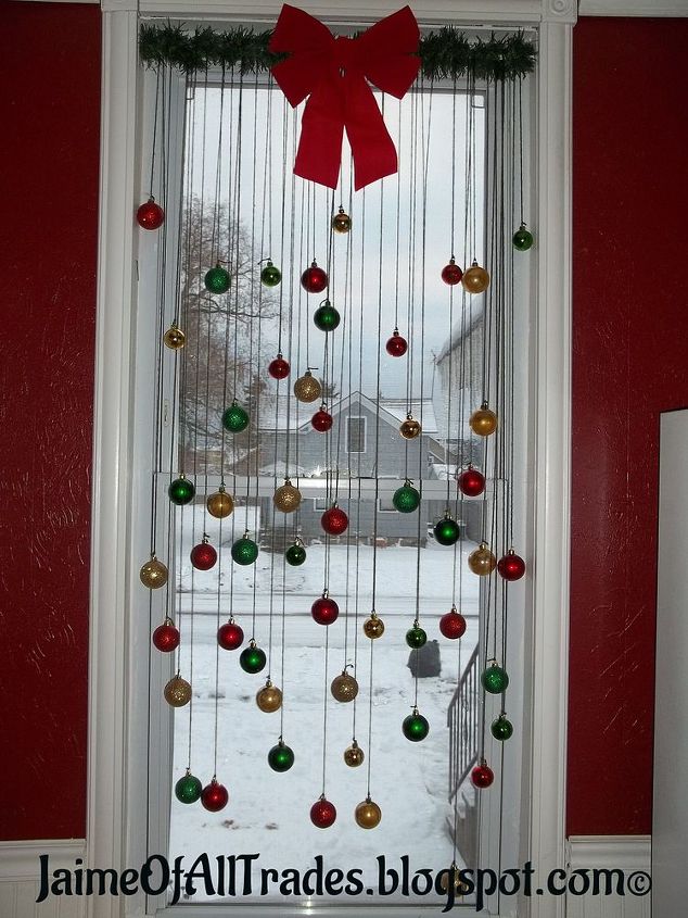 decoracin navidea para ventanas diy