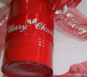 diy tin can wreath for christmas, christmas decorations, crafts, repurposing upcycling, wreaths
