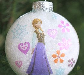 how to make a princess anna ornament, christmas decorations, crafts, seasonal holiday decor