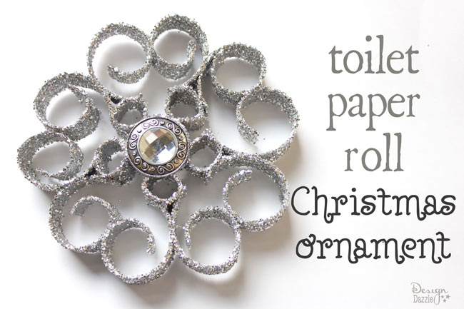 reciclar adornos navidenos a partir de rollos de papel higienico