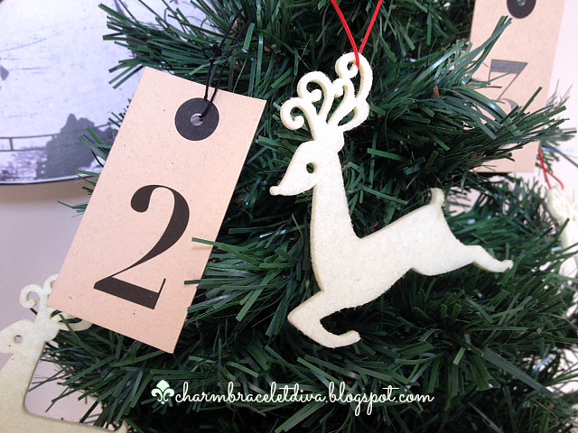 ikea gift tags turned into christmas ornaments, christmas decorations, crafts, seasonal holiday decor