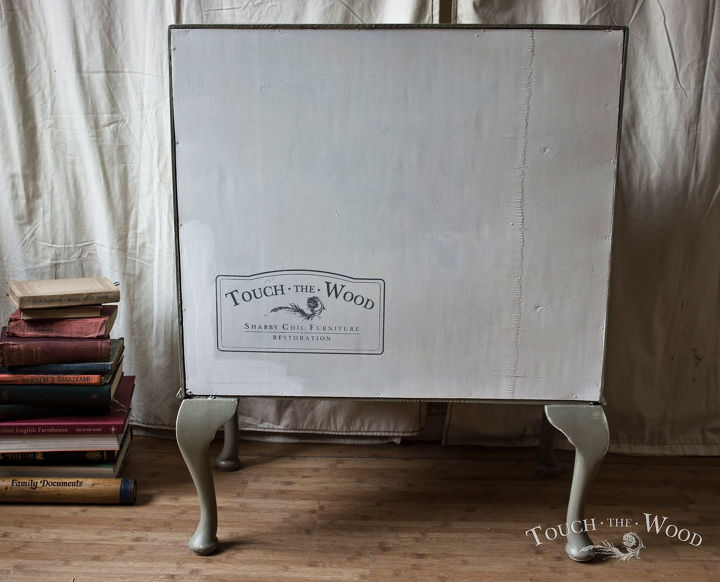 how to make an antique shabby chic bureau, chalk paint, painted furniture, repurposing upcycling, shabby chic