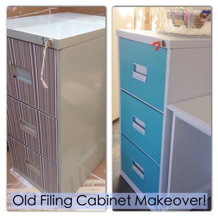 old filing cabinet makeover, painted furniture, repurposing upcycling
