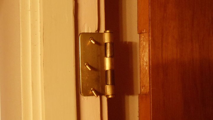 Hinge Screws Pulled Out Of Hollow Core Door Hometalk