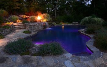 Pool and Spa Combination in a Natural Setting