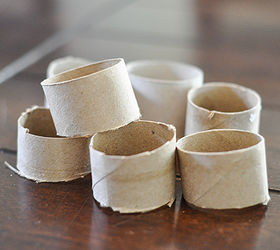 how to quickly make napkin rings, crafts, seasonal holiday decor