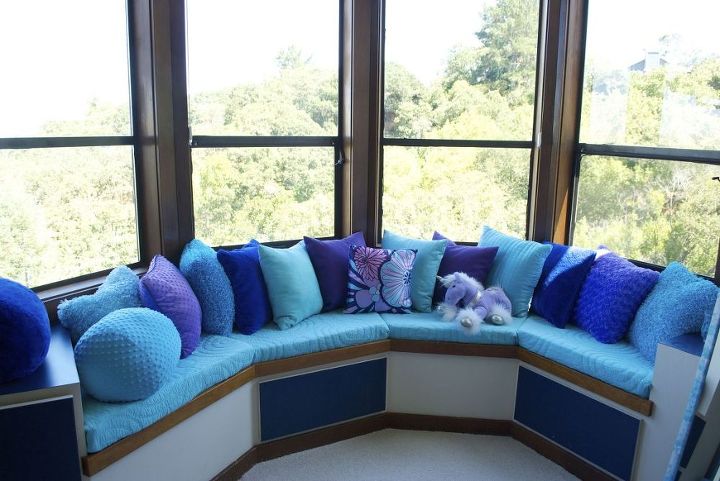 easy and cozy diy window seat bench, diy, home decor