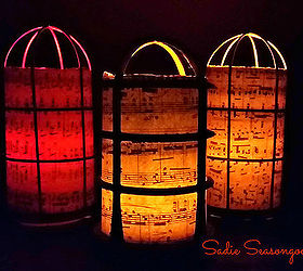 how to make a salvaged industrial light cage luminaria, crafts, lighting, repurposing upcycling