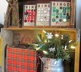 organized cluttered rustic crate christmas mantel, christmas decorations, fireplaces mantels, seasonal holiday decor