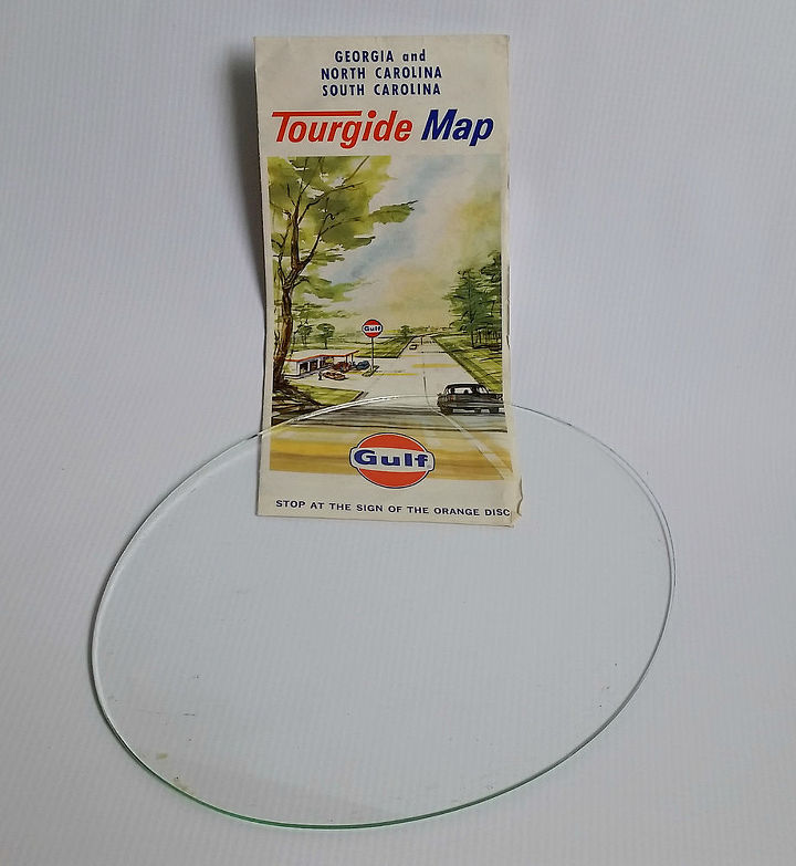 mapas de carreteras vintage con marco ovalado