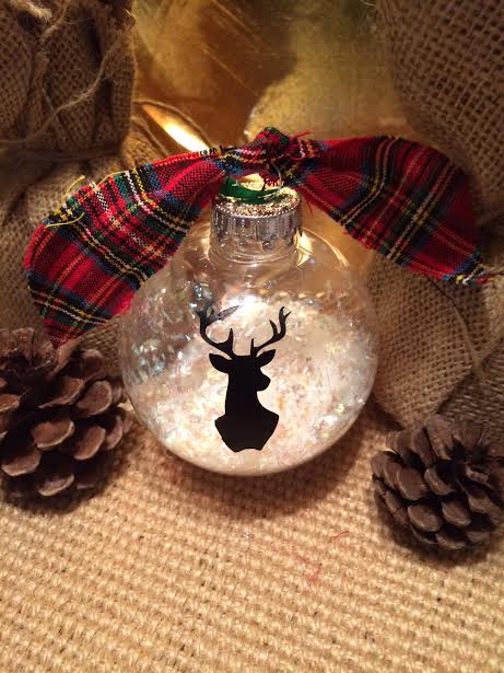 how to make a silhouette deer head ornament, christmas decorations, crafts, seasonal holiday decor