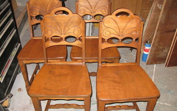 Chairs in Many Pieces Like the Rolltop Desk...