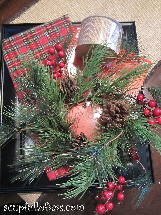 how to make a christmas frame wreath, christmas decorations, crafts, seasonal holiday decor, wreaths