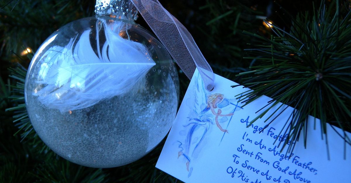 How To Create An Angel Feather Ornament Hometalk