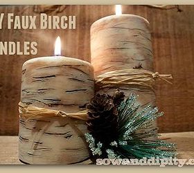 How to make faux birch candles Hometalk
