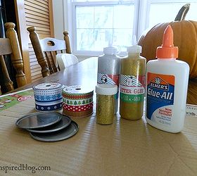 how to make a christmas ornament out of a juice can, christmas decorations, crafts, seasonal holiday decor