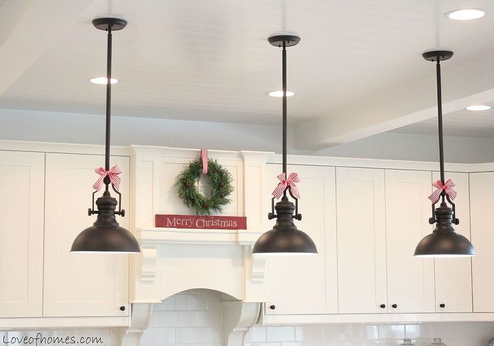 how to decorate the kitchen for christmas, christmas decorations, kitchen design