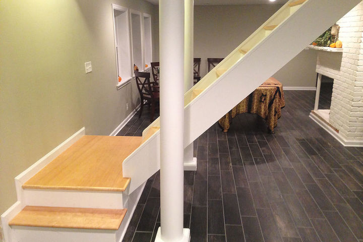 montrose basement remodel, basement ideas, home improvement, tile flooring