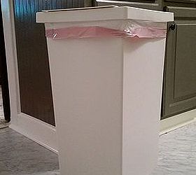 rolling trash can, kitchen design, repurposing upcycling, tools