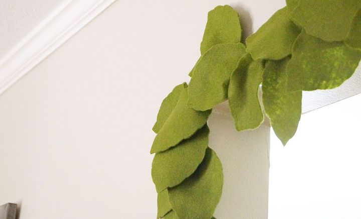 how to make felt leaf garland, crafts, how to, seasonal holiday decor